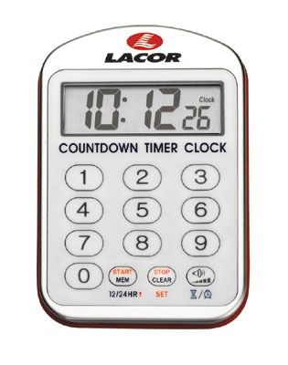 Reloj de cocina con alarma Lacor 60804