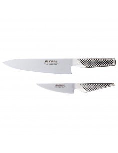 Juego 2 cuchillos (Global G2 y Global GS-1)
