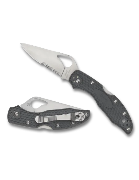 Navaja Byrd Meadowlark 2 FRN * negro Filo Combinado (BY04PSBK2)