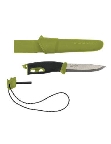Cuchillo Companion Spark verde Morakniv 13570