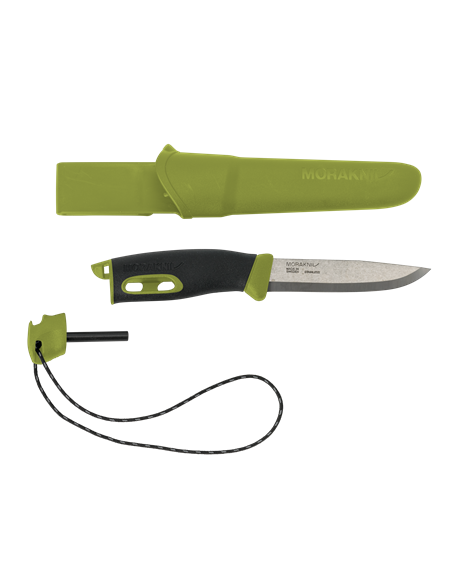 Cuchillo Companion Spark verde Morakniv 13570