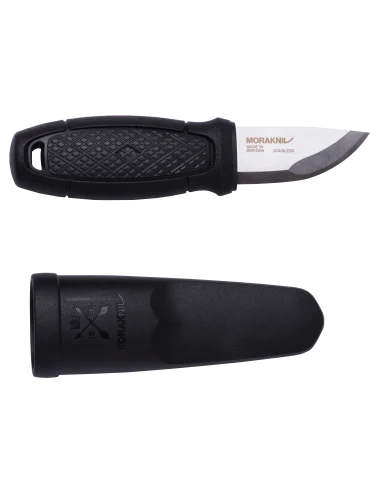 Cuchillo Eldris negro con kit de fuego Morakniv 12629