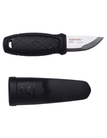 Cuchillo Eldris negro con kit de fuego Morakniv 12629