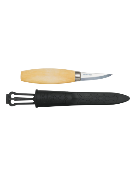 Cuchillo tallar madera 120 Natural Acero Carbono Morakniv 14031