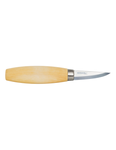 Cuchillo tallar madera 120 Natural Acero Carbono Morakniv 14031
