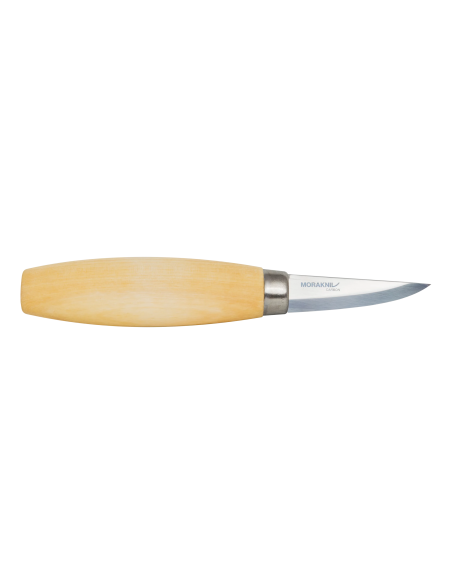 Cuchillo tallar madera 120 Natural Acero Carbono Morakniv 14031