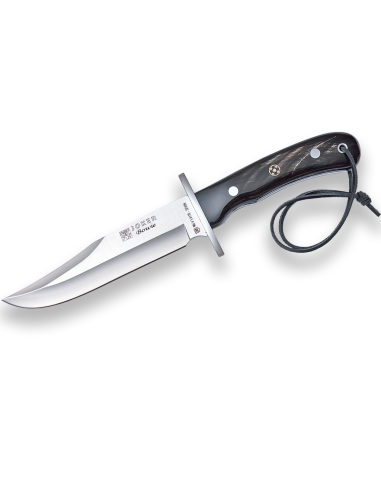 Cuchillo Bowie Joker mango de bufalo y hoja de 16 cm