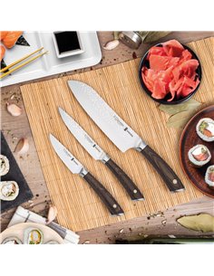 SET 3 CUCHILLOS FORJADOS SAKURA 3Claveles 1026 2