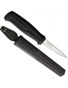 Cuchillo Talla de madera Basic, negro Acero inoxidable  Morakniv 12658 2