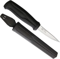 Cuchillo Talla de madera Basic, negro Acero inoxidable Morakniv 12658 2