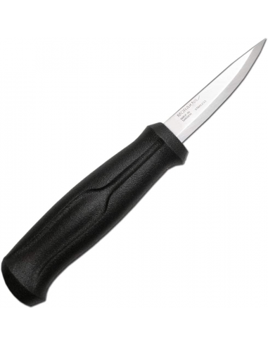Cuchillo Talla de madera Basic, negro Acero inoxidable  Morakniv 12658
