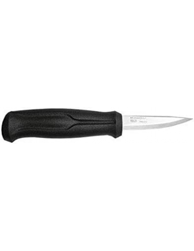 Cuchillo Talla de madera Basic, negro Acero inoxidable  Morakniv 12658