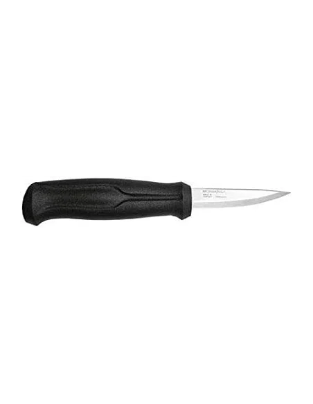 Cuchillo Talla de madera Basic, negro Acero inoxidable Morakniv 12658
