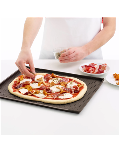 Pizza Mat 30 x 40 marron