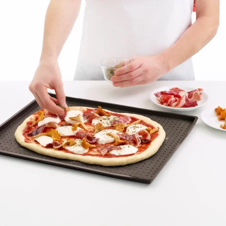 Pizza Mat 30 x 40 marron