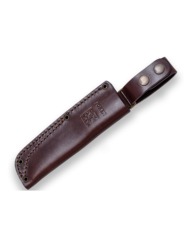 Cuchillo de Bushcraft y Supervivencia Joker BS9 Canadiense Micarta Beige