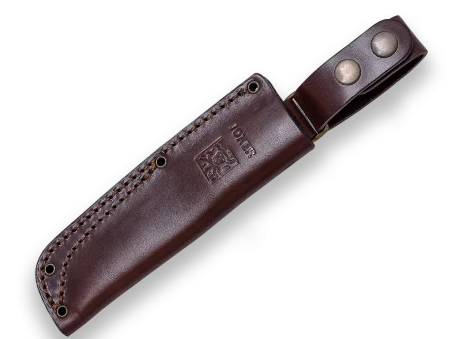 Cuchillo de Bushcraft y Supervivencia Joker BS9 Canadiense Micarta Beige