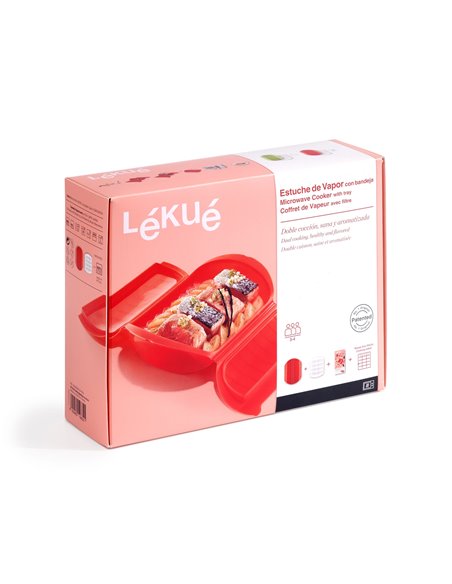 Estuche de Vapor con bandeja 3-4 p.