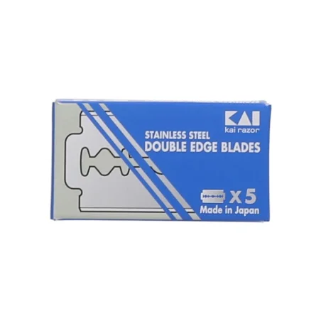 Paq.5 hojas afeitar clasica KAI (B43-1SW)