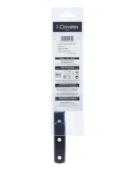 CUCHILLO CORTAQUESO UNIBLOCK INOX 12 cm - 5" D 3C