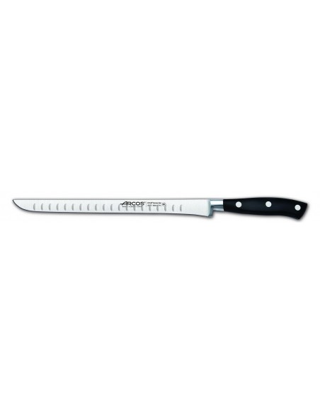 Cuchillo Jamonero alveolado 250 mm (10"") Arcos Forjado serie Riviera