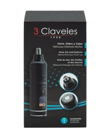 Recortadora Vello Facial Inalámbrica 3 Claveles