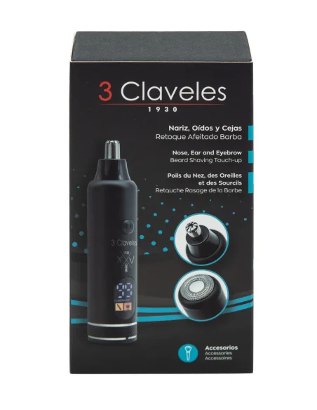 Recortadora Vello Facial Inalámbrica 3 Claveles