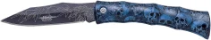 NAVAJA PUÑO ABS HOJA DECORADA 8 CM JKR0628