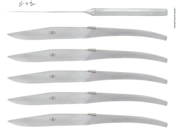 SET 6 CUCHILLOS DE MESA SKEL MONOBLOC