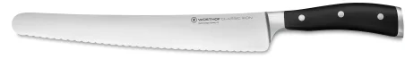 Cuchillo pastelero curvo 26 cm diente ivertido Wusthof Classic Ikon 1040333126