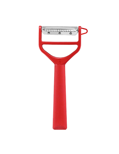 Pelador T-Duo de polímero rojo Opinel 002428