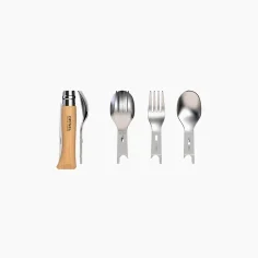 Conjunto completo Picnic Plus con navaja Opinel nº 8 002500