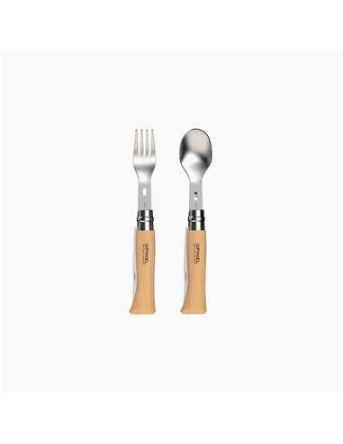 Conjunto completo Picnic Plus con navaja Opinel nº 8 002500