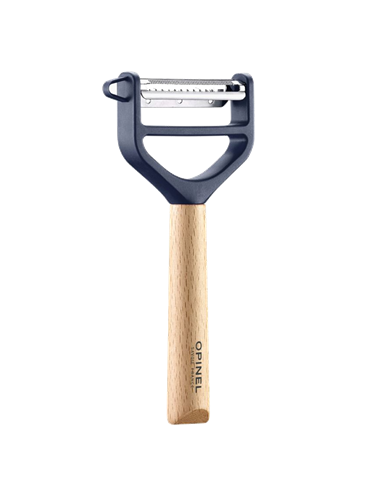 Pelador T-Duo de madera Azul Opinel 002431