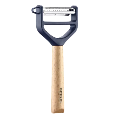 Pelador T-Duo de madera Azul Opinel 002431
