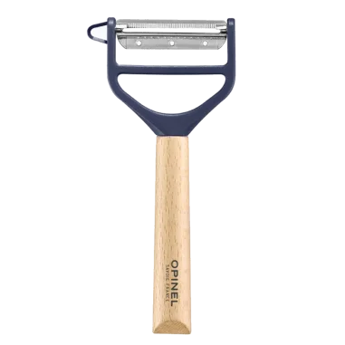 Pelador T-Duo de madera Azul Opinel 002431