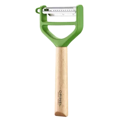 Pelador T-Duo de madera Verde Opinel 002432