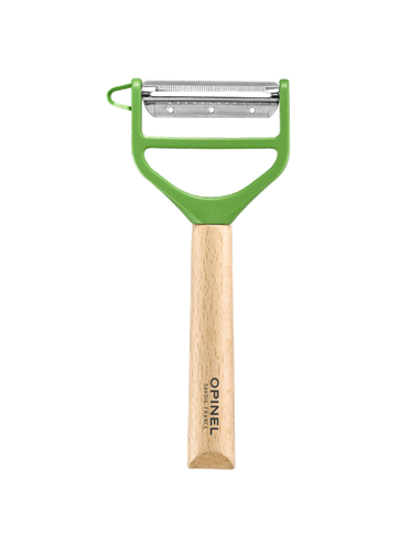Pelador T-Duo de madera Verde Opinel 002432