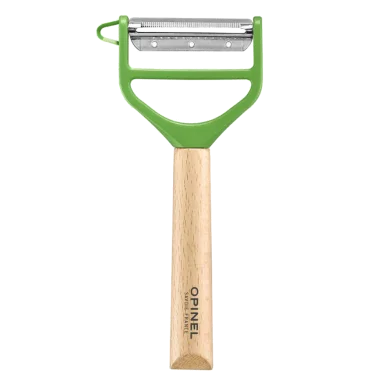Pelador T-Duo de madera Verde Opinel 002432