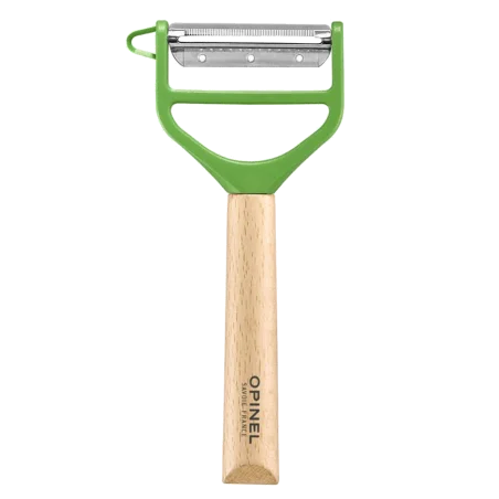 Pelador T-Duo de madera Verde Opinel 002432