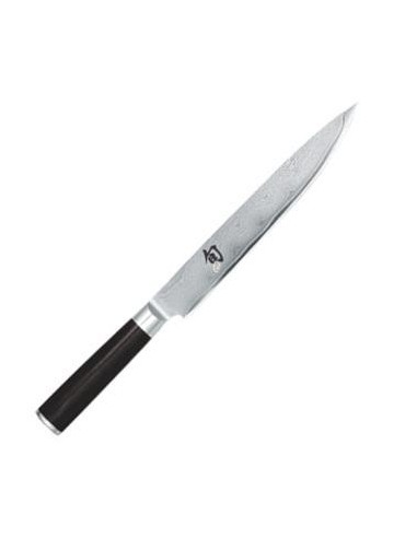 Cuchillo Chef hoja estrecha 22,5 cm (9"") KAI SHUN DAMASCO DM-0704