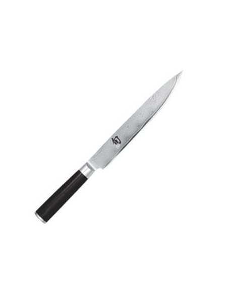 Cuchillo Chef hoja estrecha 22,5 cm (9"") KAI SHUN DAMASCO DM-0704
