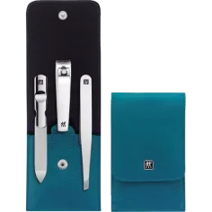 Estuche de bolsillo 4 piezas + multiherramienta/navaja Zwilling Classic Inox 