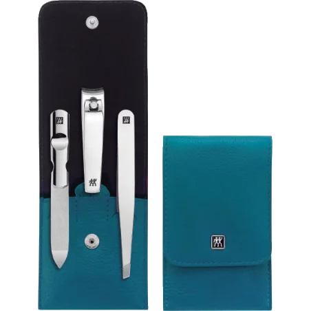 Estuche de bolsillo 4 piezas + multiherramienta/navaja Zwilling Classic Inox 