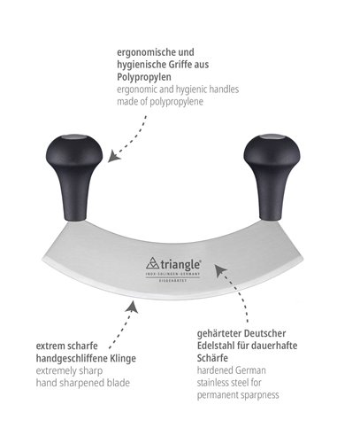 Triangle media luna 175mm mpi negro/gris (41 221 18 02)