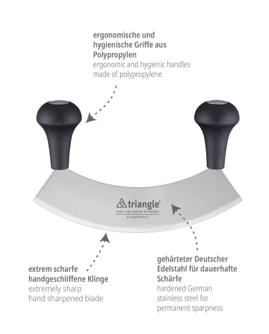Triangle media luna 175mm mpi negro/gris (41 221 18 02)