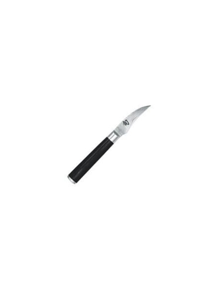 Cuchillo pelador hoja curva 6,5 cm (2,5"") KAI SHUN DAMASCO DM-0715