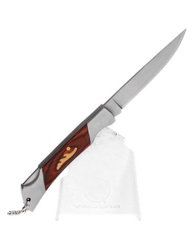 Navaja Albainox Acero- Insercion con hoja de 9,8 cm