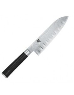 Cuchillo Santoku alveolado 16,5 cm (6,5"") KAI SHUN DAMASCO DM-0718