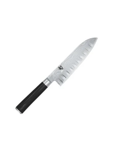 Cuchillo Santoku alveolado 16,5 cm (6,5"") KAI SHUN DAMASCO DM-0718